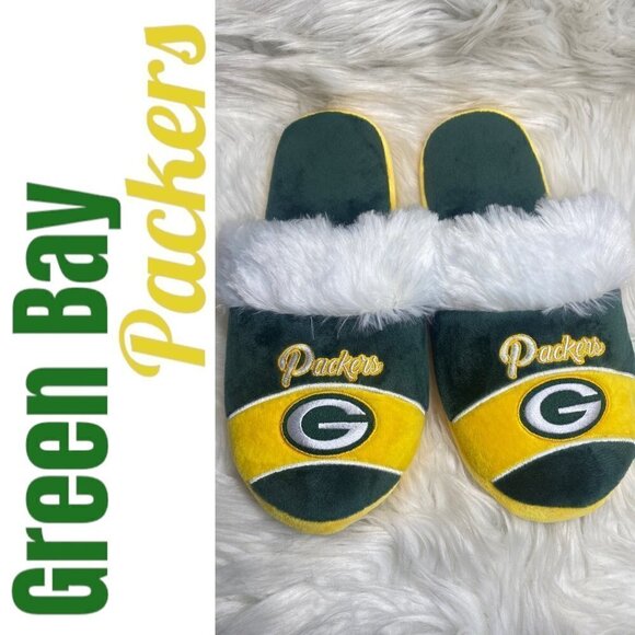 NWOT NFL Green Bay Packers House Slippers, Size L (9-10) - Picture 8 of 8